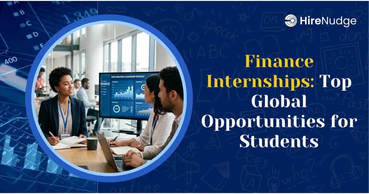 Finance Internships: Top Global Opportunities for Students - HireNudge
